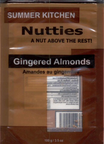 Summer Kitchen Gingered Almonds
