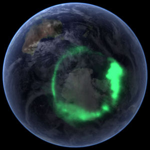 Aurora From Space