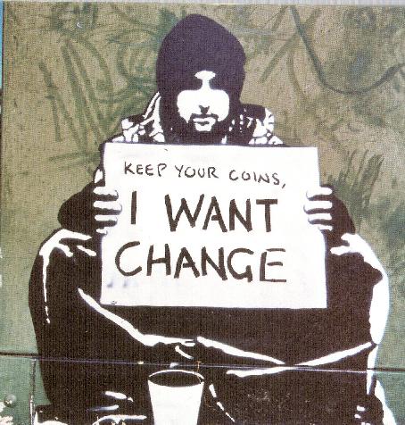 I want change