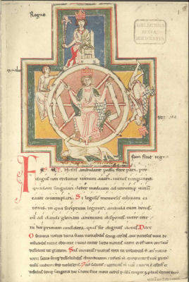 O Fortuna illuminated page